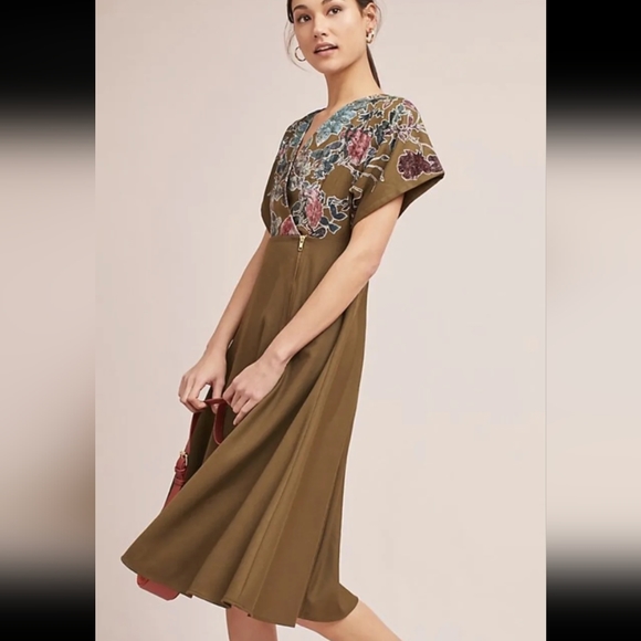Hemant and Nandita Anthropologie dress 00 - Picture 1 of 7